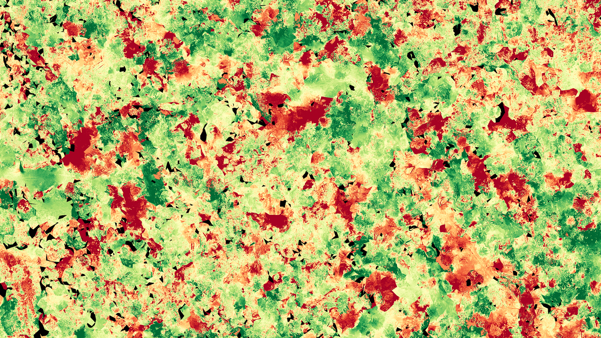 Metsä NDVI-kartalla